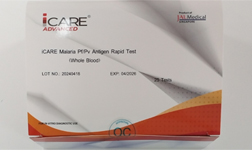iCare Malaria (P. falciparum + P. vivax) Tri- line Rapid Test