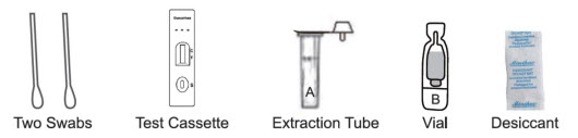 Chlamydia Test Kit Contents