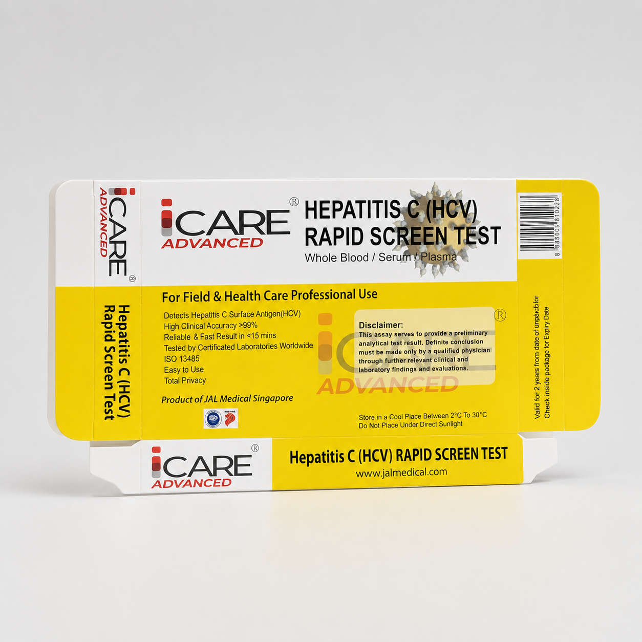 iCare Advanced Hepatitis C Rapid Field Test